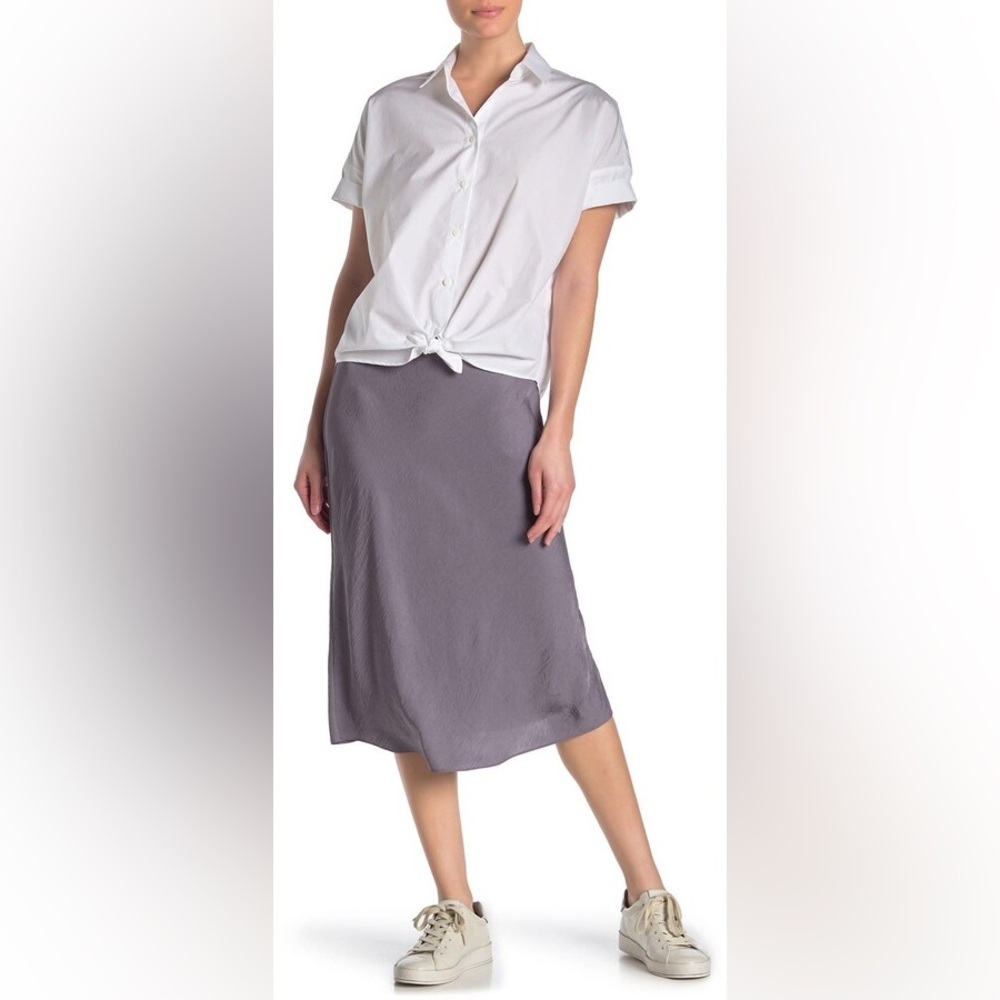 RAG & BONE NWOT Mandy Midi Skirt in True Steel